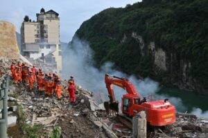Eight killed, at least 34 missing after landslide in China’s Chongqing
