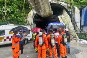 India tunnel collapse at a hydropower project kills 10 as 17 remain missing
