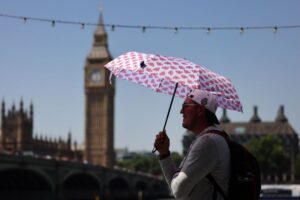 Warmest June on record for England, second-warmest for UK, says Met Office