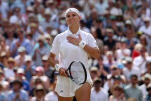 Muchova beats Gauff in tie-break thriller to reach first Wimbledon final