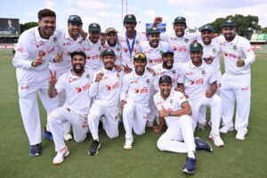 Bangladesh make history with first-ever Test cricket win in Australia