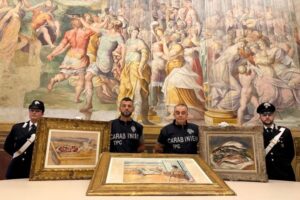 Italian police recover stolen paintings worth over $10m